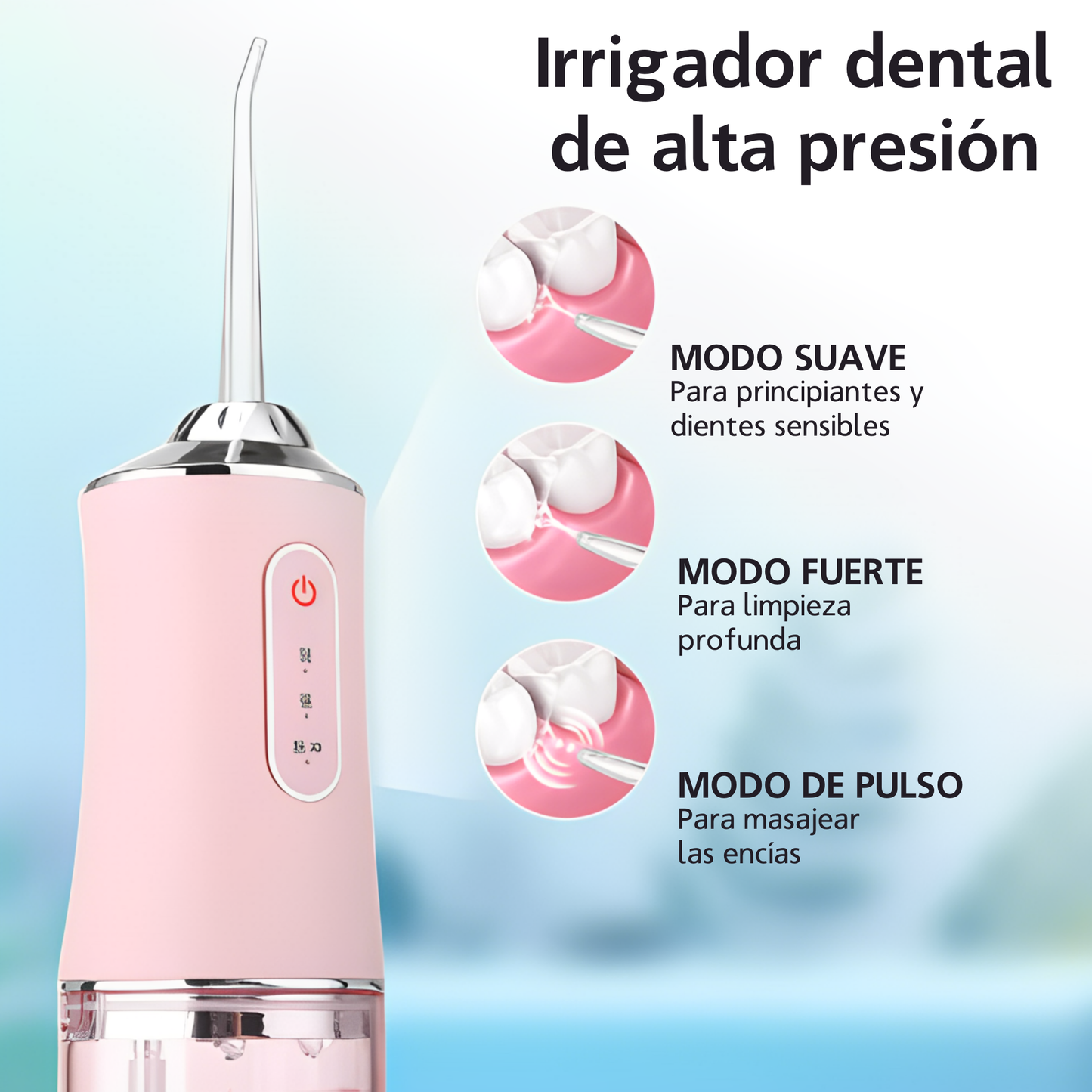 Limpiador oral portátil